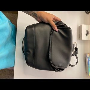 Black backpack